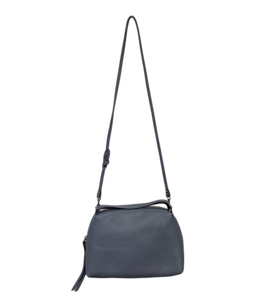 GIANNI CHIARINI（ジャンニ キアリーニ）GIANNI CHIARINI (ジャンニ キアリーニ) ALIFA M HAND BAG（アリファ ミディアム）2WAYバッグ ブルーの古着・服飾アイテム