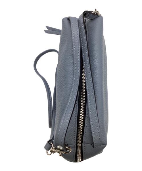 GIANNI CHIARINI（ジャンニ キアリーニ）GIANNI CHIARINI (ジャンニ キアリーニ) ALIFA M HAND BAG（アリファ ミディアム）2WAYバッグ ブルーの古着・服飾アイテム