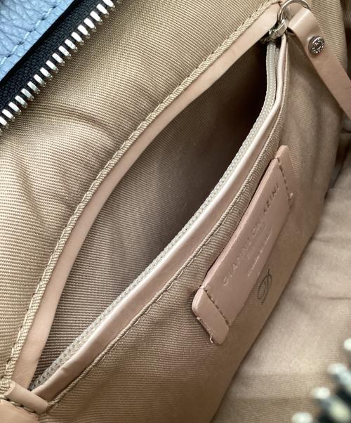 GIANNI CHIARINI（ジャンニ キアリーニ）GIANNI CHIARINI (ジャンニ キアリーニ) ALIFA M HAND BAG（アリファ ミディアム）2WAYバッグ ブルーの古着・服飾アイテム