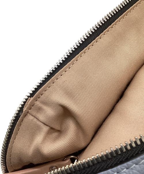 GIANNI CHIARINI（ジャンニ キアリーニ）GIANNI CHIARINI (ジャンニ キアリーニ) ALIFA M HAND BAG（アリファ ミディアム）2WAYバッグ ブルーの古着・服飾アイテム
