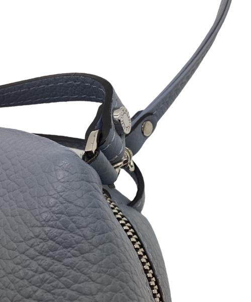 GIANNI CHIARINI（ジャンニ キアリーニ）GIANNI CHIARINI (ジャンニ キアリーニ) ALIFA M HAND BAG（アリファ ミディアム）2WAYバッグ ブルーの古着・服飾アイテム