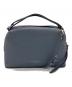 GIANNI CHIARINI（ジャンニ キアリーニ）の古着「ALIFA M HAND BAG（アリファ ミディアム）2WAYバッグ」｜ブルー