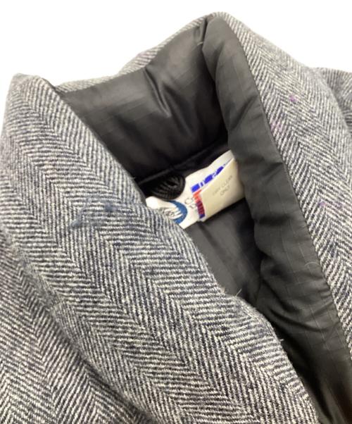 Crescent Down Works（クレセントダウンワークス）Crescent Down Works (クレセントダウンワークス) ウールダウンベスト グレー サイズ:XS（実寸値要確認）の古着・服飾アイテム