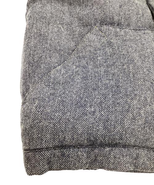 Crescent Down Works（クレセントダウンワークス）Crescent Down Works (クレセントダウンワークス) ウールダウンベスト グレー サイズ:XS（実寸値要確認）の古着・服飾アイテム