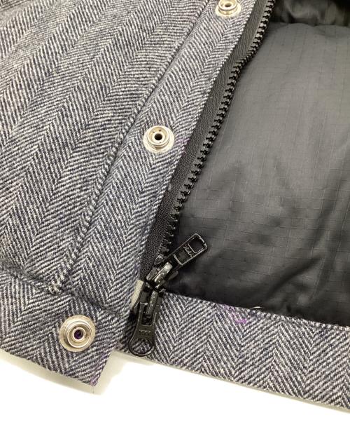 Crescent Down Works（クレセントダウンワークス）Crescent Down Works (クレセントダウンワークス) ウールダウンベスト グレー サイズ:XS（実寸値要確認）の古着・服飾アイテム