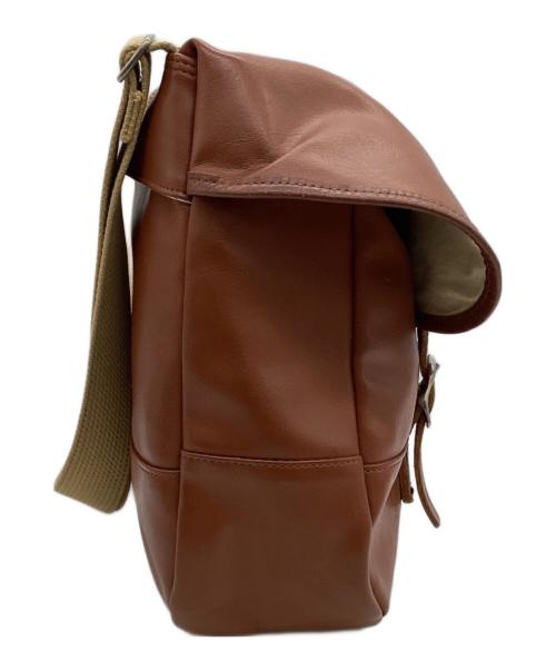 COMME des GARCONS HOMME PLUS（コムデギャルソンオムプリュス）COMME des GARCONS HOMME PLUS (コムデギャルソンオムプリュス) ショルダーバッグ ブラウンの古着・服飾アイテム