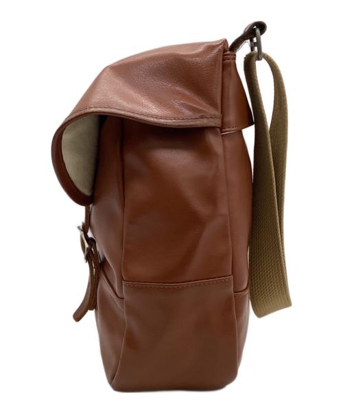 COMME des GARCONS HOMME PLUS（コムデギャルソンオムプリュス）COMME des GARCONS HOMME PLUS (コムデギャルソンオムプリュス) ショルダーバッグ ブラウンの古着・服飾アイテム