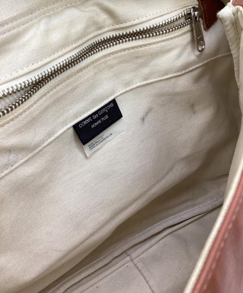 COMME des GARCONS HOMME PLUS（コムデギャルソンオムプリュス）COMME des GARCONS HOMME PLUS (コムデギャルソンオムプリュス) ショルダーバッグ ブラウンの古着・服飾アイテム