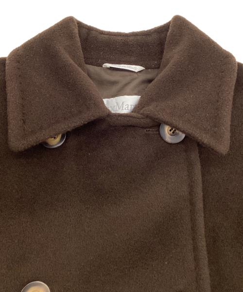 MaxMara（マックスマーラ）MaxMara (マックスマーラ) GITANO ダブルフェイスコート ブラウン サイズ:40の古着・服飾アイテム