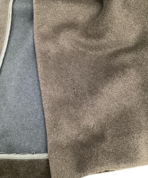 MaxMara（マックスマーラ）MaxMara (マックスマーラ) GITANO ダブルフェイスコート ブラウン サイズ:40の古着・服飾アイテム