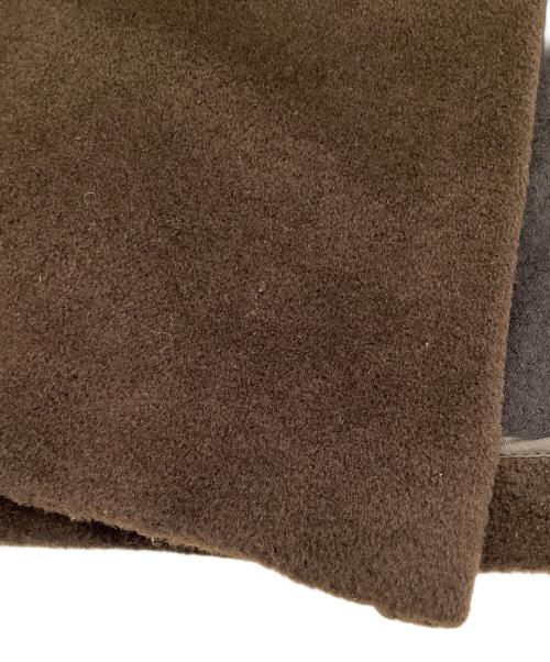 MaxMara（マックスマーラ）MaxMara (マックスマーラ) GITANO ダブルフェイスコート ブラウン サイズ:40の古着・服飾アイテム