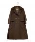 MaxMara（マックスマーラ）の古着「GITANO ダブルフェイスコート」｜ブラウン