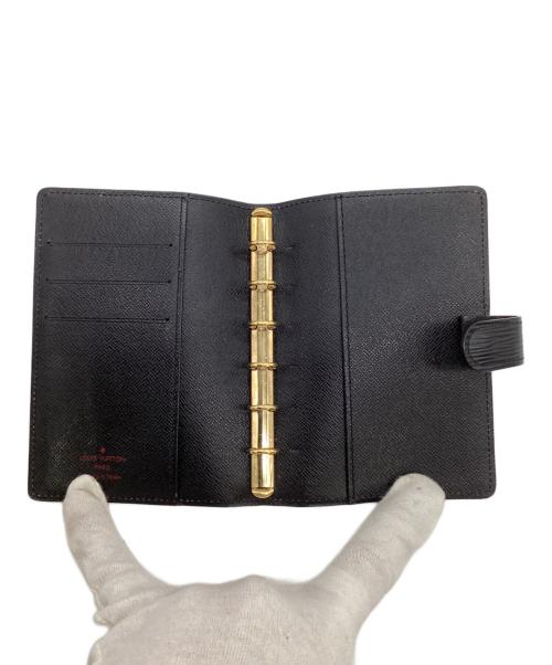 LOUIS VUITTON（ルイ ヴィトン）LOUIS VUITTON (ルイ ヴィトン) エピ アジェンダPM ノワール 手帳カバー ブラックの古着・服飾アイテム
