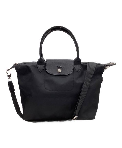 LONGCHAMP（ロンシャン）LONGCHAMP (ロンシャン) ル プリアージュ エナジー L トップハンドルバッグ ブラックの古着・服飾アイテム