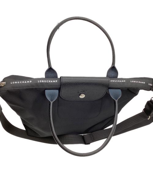 LONGCHAMP（ロンシャン）LONGCHAMP (ロンシャン) ル プリアージュ エナジー L トップハンドルバッグ ブラックの古着・服飾アイテム
