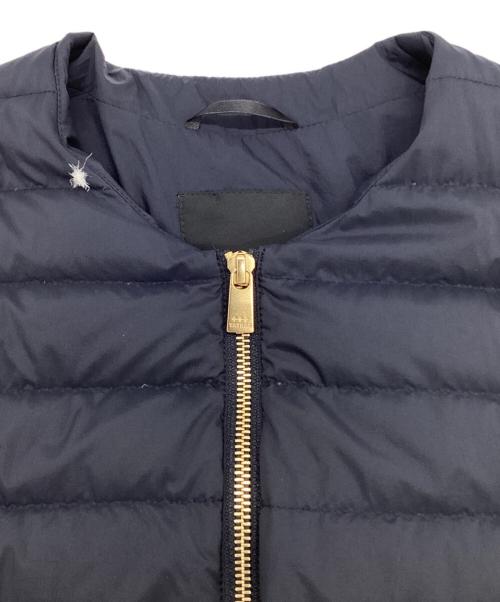 TATRAS（タトラス）TATRAS (タトラス) ノーカラーライトダウンジャケット ネイビー サイズ:3の古着・服飾アイテム