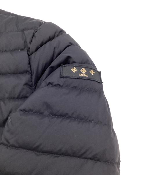TATRAS（タトラス）TATRAS (タトラス) ノーカラーライトダウンジャケット ネイビー サイズ:3の古着・服飾アイテム