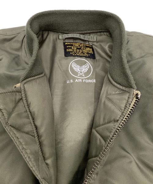 waiper（ワイパー）waiper (ワイパー) 米軍 最初期型 MA-1フライトジャケット MIL-J-8279モデル グリーン サイズ:XLの古着・服飾アイテム