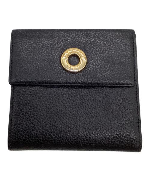 CELINE（セリーヌ）CELINE (セリーヌ) サークルロゴ 財布 ブラックの古着・服飾アイテム