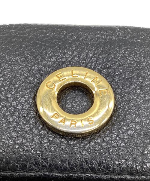 CELINE（セリーヌ）CELINE (セリーヌ) サークルロゴ 財布 ブラックの古着・服飾アイテム