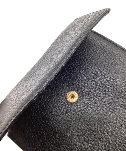 CELINE（セリーヌ）CELINE (セリーヌ) サークルロゴ 財布 ブラックの古着・服飾アイテム