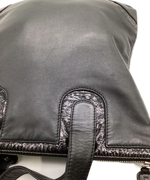LOEWE（ロエベ）LOEWE (ロエベ) ナッパレザー トートバッグ ブラックの古着・服飾アイテム