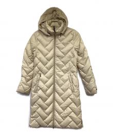 MONCLER（モンクレール）の古着「MELANIE（メラニー）キルティング ダウンコート」｜アイボリー