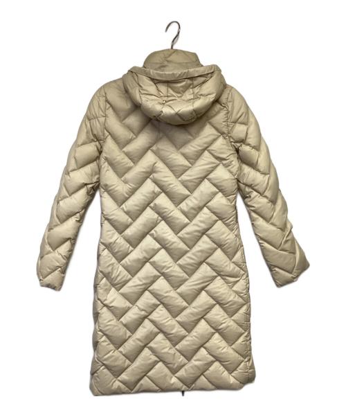MONCLER（モンクレール）MONCLER (モンクレール) MELANIE（メラニー）キルティング ダウンコート アイボリーの古着・服飾アイテム