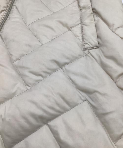 MONCLER（モンクレール）MONCLER (モンクレール) MELANIE（メラニー）キルティング ダウンコート アイボリーの古着・服飾アイテム