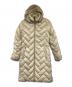 MONCLER（モンクレール）の古着「MELANIE（メラニー）キルティング ダウンコート」｜アイボリー