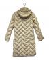 MONCLER (モンクレール) MELANIE（メラニー）キルティング ダウンコート アイボリー：10000円