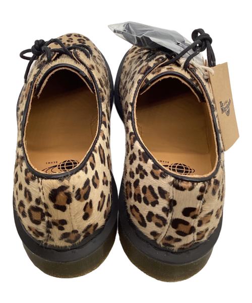 Dr.Martens×BEAMS（ドクターマーチン×ビームス）Dr.Martens×BEAMS (ドクターマーチン×ビームス) 別注 レオパード 3ホールシューズ サイズ:UK7の古着・服飾アイテム
