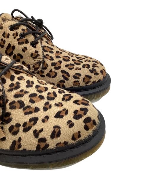 Dr.Martens×BEAMS（ドクターマーチン×ビームス）Dr.Martens×BEAMS (ドクターマーチン×ビームス) 別注 レオパード 3ホールシューズ サイズ:UK7の古着・服飾アイテム