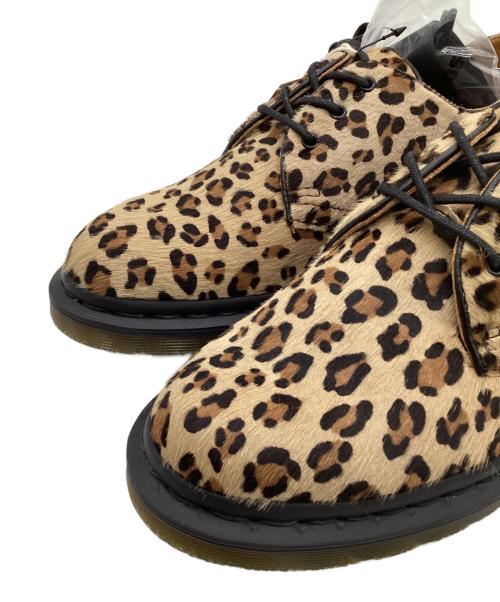 Dr.Martens×BEAMS（ドクターマーチン×ビームス）Dr.Martens×BEAMS (ドクターマーチン×ビームス) 別注 レオパード 3ホールシューズ サイズ:UK7の古着・服飾アイテム