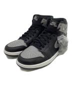NIKEナイキ）の古着「AIR JORDAN 1 RETRO HIGH OG（エア ジョーダン 1 レトロ ハイ オージー）」｜ブラック×グレー