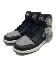 NIKE（ナイキ）の古着「AIR JORDAN 1 RETRO HIGH OG（エア ジョーダン 1 レトロ ハイ オージー）」｜ブラック×グレー