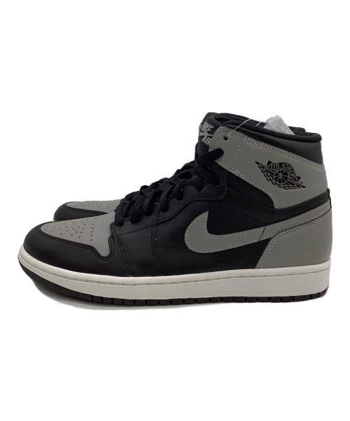 NIKE（ナイキ）NIKE (ナイキ) AIR JORDAN 1 RETRO HIGH OG（エア ジョーダン 1 レトロ ハイ オージー） ブラック×グレー サイズ:US8.5の古着・服飾アイテム