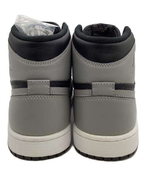 NIKE（ナイキ）NIKE (ナイキ) AIR JORDAN 1 RETRO HIGH OG（エア ジョーダン 1 レトロ ハイ オージー） ブラック×グレー サイズ:US8.5の古着・服飾アイテム