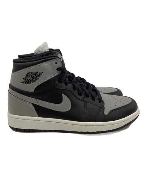 NIKE（ナイキ）NIKE (ナイキ) AIR JORDAN 1 RETRO HIGH OG（エア ジョーダン 1 レトロ ハイ オージー） ブラック×グレー サイズ:US8.5の古着・服飾アイテム
