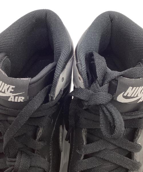 NIKE（ナイキ）NIKE (ナイキ) AIR JORDAN 1 RETRO HIGH OG（エア ジョーダン 1 レトロ ハイ オージー） ブラック×グレー サイズ:US8.5の古着・服飾アイテム