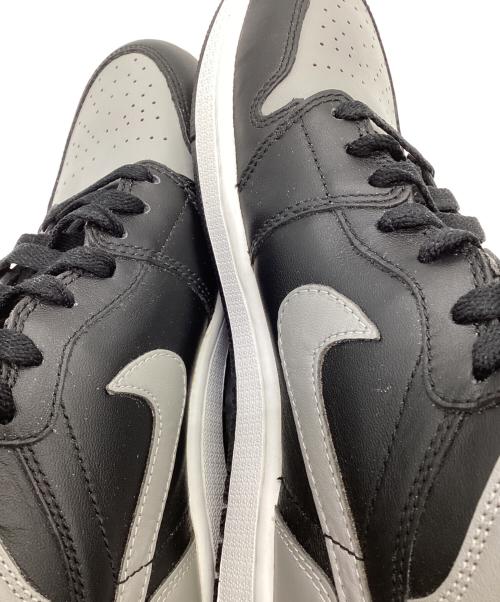 NIKE（ナイキ）NIKE (ナイキ) AIR JORDAN 1 RETRO HIGH OG（エア ジョーダン 1 レトロ ハイ オージー） ブラック×グレー サイズ:US8.5の古着・服飾アイテム