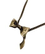 Acne studiosアクネ ストゥディオズ）の古着「BOW NECKLACE（リボンネックレス）」｜ゴールド