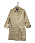 BURBERRY BLUE LABELバーバリー ブルー レーベル）の古着「ステンカラーコート」｜ベージュ
