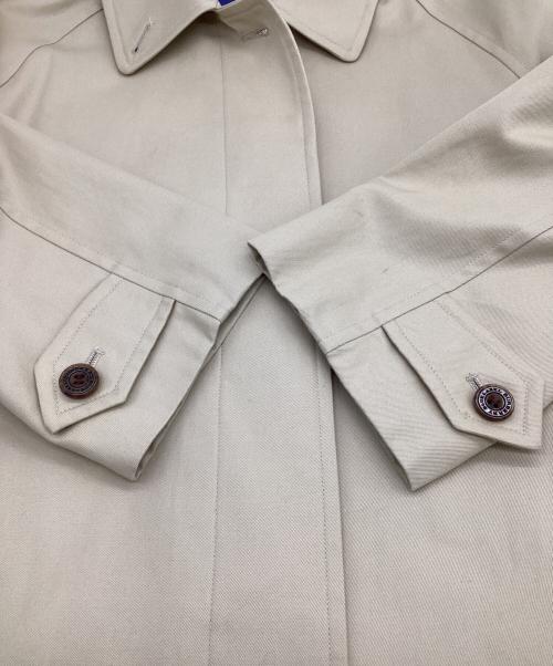 BURBERRY BLUE LABEL（バーバリー ブルー レーベル）BURBERRY BLUE LABEL (バーバリー ブルー レーベル) ステンカラーコート ベージュ サイズ:40の古着・服飾アイテム