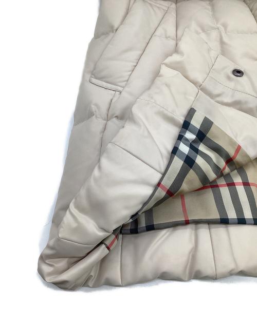 BURBERRY LONDON（バーバリーロンドン）BURBERRY LONDON (バーバリーロンドン) ダウンコート ベージュ サイズ:9の古着・服飾アイテム