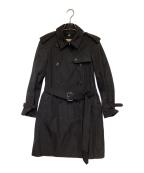 BURBERRYバーバリー）の古着「Amberford（アンバーフォード）トレンチコート」｜ブラック