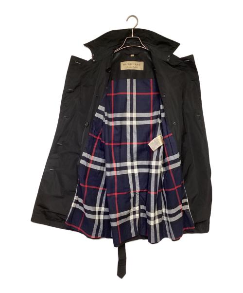 BURBERRY（バーバリー）BURBERRY (バーバリー) Amberford（アンバーフォード）トレンチコート ブラック サイズ:UK6の古着・服飾アイテム