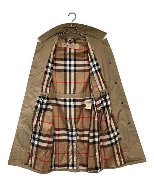 BURBERRY（バーバリー）BURBERRY (バーバリー) TRINGFORD（トリングフォード）ステンカラーコート ベージュ サイズ:UK6の古着・服飾アイテム