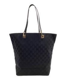 GUCCI（グッチ）の古着「GGキャンバス トートバッグ」｜ブラック