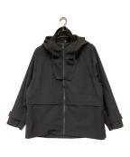 08sircusゼロエイトサーカス）の古着「ハイカウントウェザーデタッチャブルフーディージャケット」｜ブラック